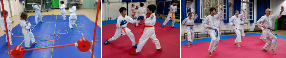 Éducatif enfants, exercices combat jeunes, kata ados & adultes