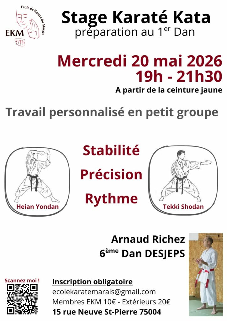 Stage Kata Heian Yondan et Tekki Shodan